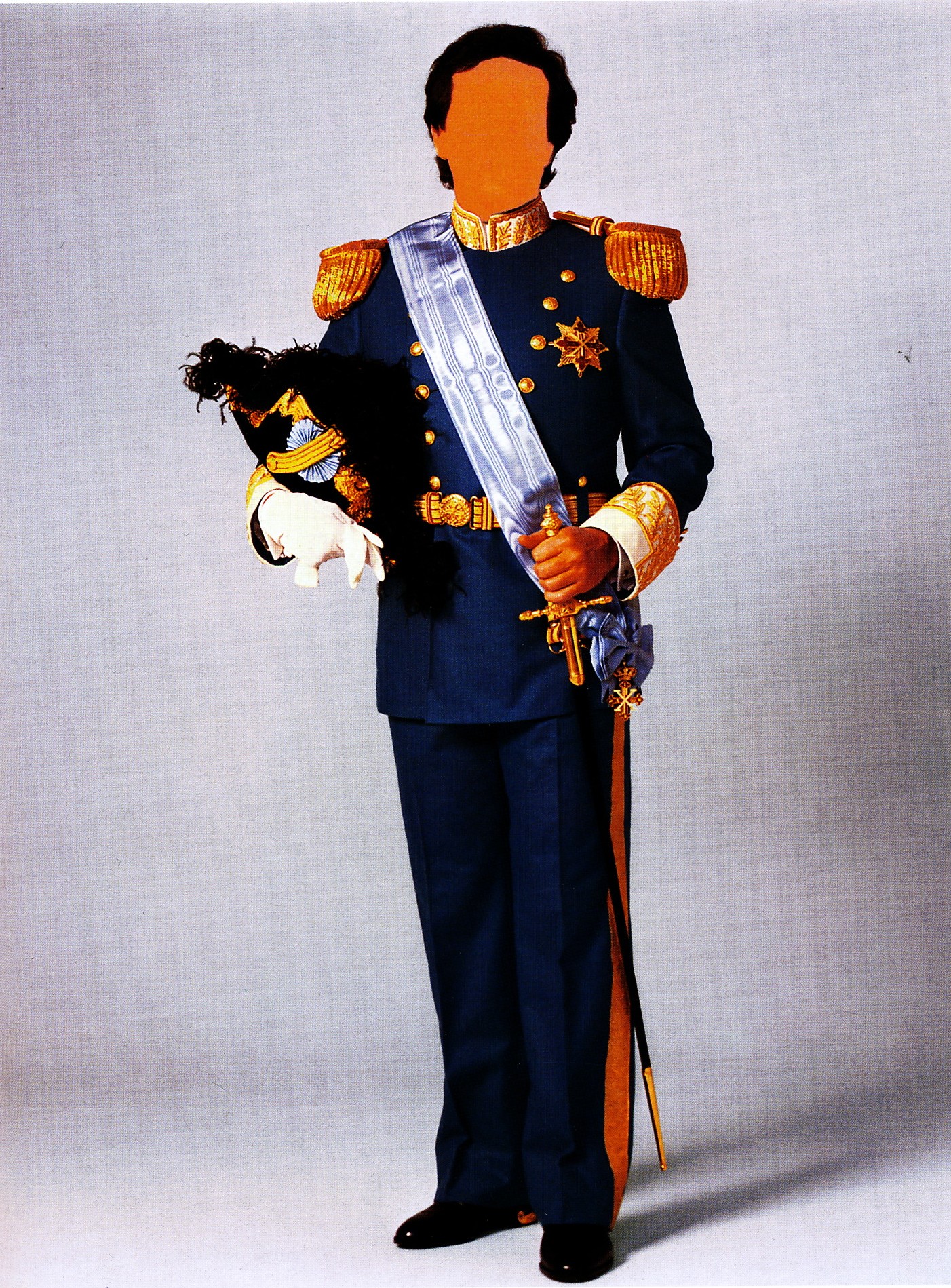 Uniforme Militare da Cavaliere di Gran Croce con Placca d'oro