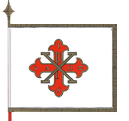 La Bandiera dei Delegate Del Sacro Militare Ordine Costantiniano di San Giorgio