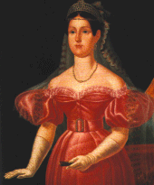 Maria Cristina of Savoy - Portrait by Caracciolo