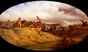 The battle of 1 October at the Volturno (Francesco Mancini)