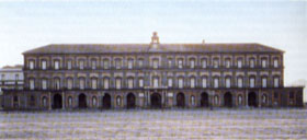 Fachada Meridional - Palacio Real de Nápoles
