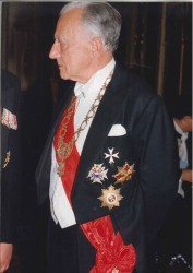 Il 78º Principe e Gran Maestro, Sua Altezza Eminentissima Frà Andrew Bertie