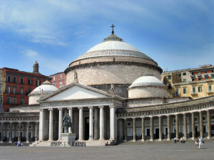 Basilica San Francesco di Paola in piazza del Plebiscito